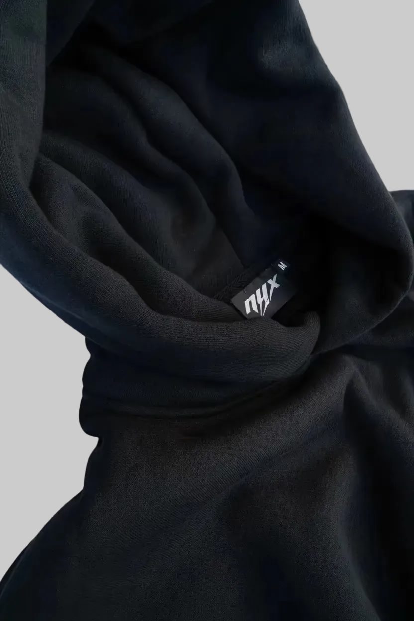 500 GSM Black Hoodie